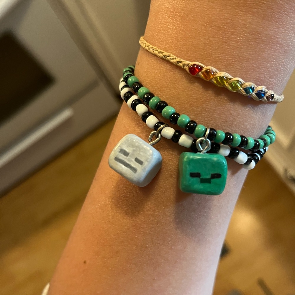 Minecraft friendship bracelets